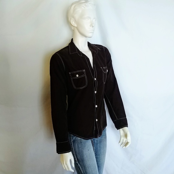 Frank & Eileen Barry Corduroy Button Down Shirt - Picture 8 of 8